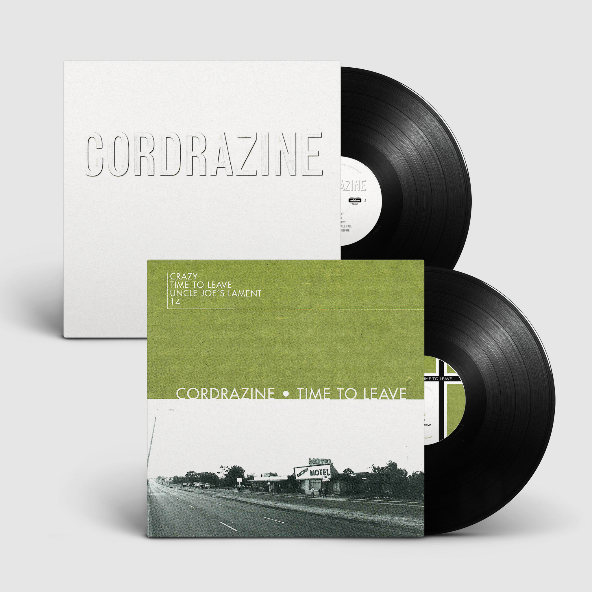 Cordrazine - Time To Leave + From Here To Wherever (VINYL COMBO)